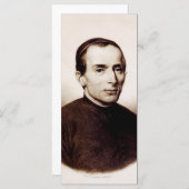 Carte Saint Giuseppe Cafasso Prêtre franciscain (Devant / Derrière)