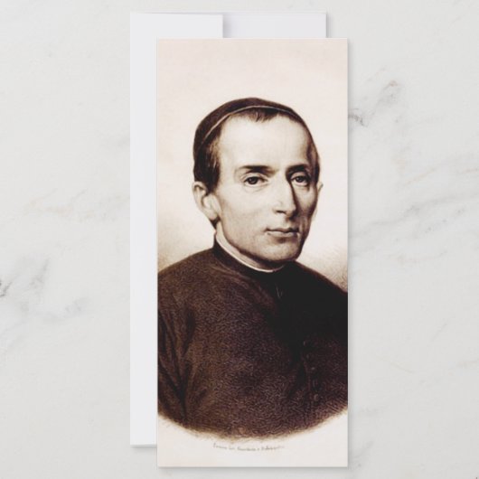 Carte Saint Giuseppe Cafasso Prêtre franciscain (Devant)