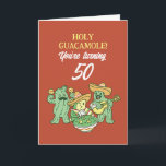 Carte Saint-Guacamole Funny 40ème 50ème jeu de mots de 6<br><div class="desc">Carte d'anniversaire drôle et mignonne pour ceux qui aiment les puns et l'humour. Une façon idéale de souhaiter un joyeux anniversaire à vos amis et à votre famille. Visitez notre magasin pour plus de collection de cartes d'anniversaire. Vous y trouverez des cartes d'anniversaire cool, humoristiques et parfois sarcastiques pour votre...</div>