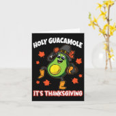 Carte Saint-Guacamole Son Don Avocado Pilgrim Fa (Fleur jaune)