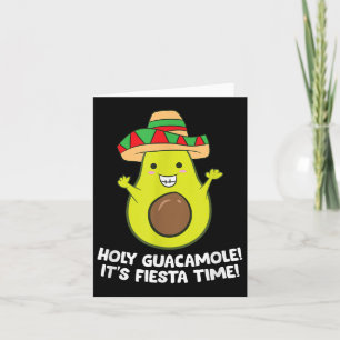 Carte Saint Guacamole Son Fête Cinco De Mayo Avoca