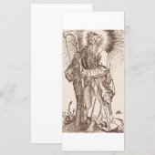 Carte Saint Jacques fils d'Alphée (Devant / Derrière)