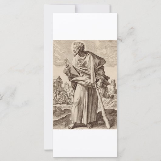 Carte Saint Jacques le Mineur fils d'Alphée (Devant)