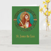 Carte Saint Jacques le Mineur (JMAS 05) Salutations (Fleur jaune)