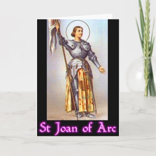 Carte Saint Jean d'Arc (Devant)