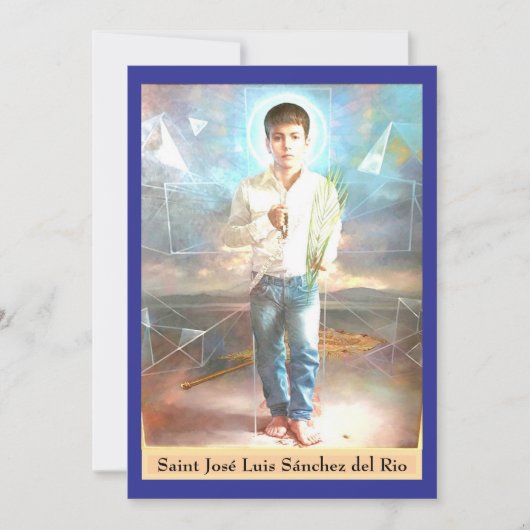Carte Saint José Luis Sánchez del Rio (Devant)
