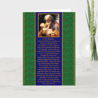 Carte Saint Joseph Card