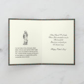 Carte Saint Joseph Jésus Fête des pères catholique Relig (Intérieur)