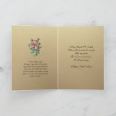 Carte Saint Joseph Jésus Fête des pères catholique Relig (Intérieur)