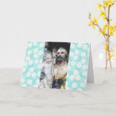 Carte Saint Joseph pour ces temps (Fleur jaune)