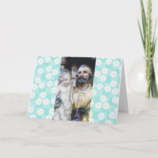 Carte Saint Joseph pour ces temps (Devant)