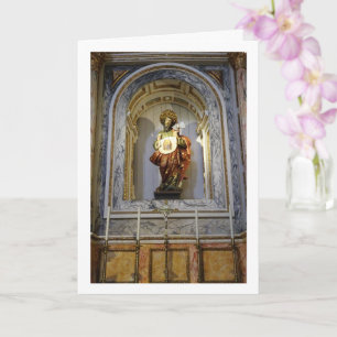 Carte Saint Jude Thaddée, église San Nicolás, ville de V