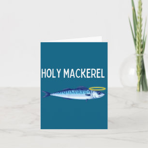 Carte Saint Mackerel Amoureux de maquereau drôle Citatio