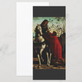 Carte Saint Martin de Tours partageant son manteau Beaux (Devant / Derrière)