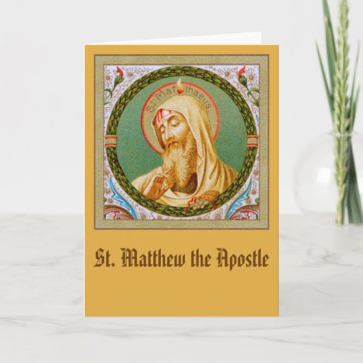 Carte Saint Matthieu l'Apôtre (JMAS 08) (Devant)