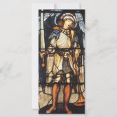 Carte Saint Michael par Sir Edward Coley Burne-Jones (Dos)