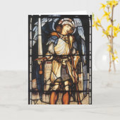 Carte Saint Michael par Sir Edward Coley Burne-Jones (Fleur jaune)
