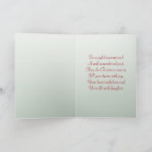 Carte Saint Nicolas de Noël Vintage (Intérieur)