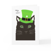 Saint Paddy's Day, Hey Girl, Girlfriend, Cat with