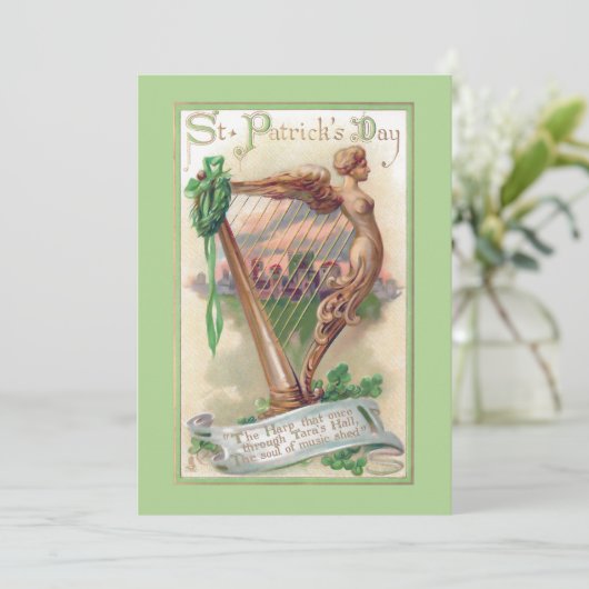 Carte Saint-Patrick (Debout devant)