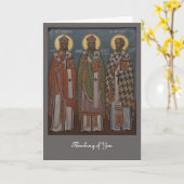 Carte Saint Patrick (Fleur jaune)