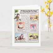 Carte Saint-Patrick (Fleur jaune)