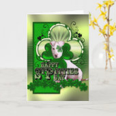 Carte Saint-Patrick (Fleur jaune)