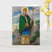 Carte Saint Patrick (Fleur jaune)
