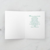 Carte Saint Patrick Bénédictions, Religieux Vert (Intérieur)