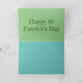 Carte Saint Patrick de l’île de Valentia (Intérieur)