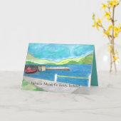 Carte Saint Patrick de l’île de Valentia (Fleur jaune)