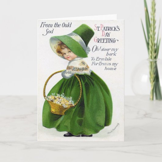 Carte Saint Patrick de Victoria (Devant)