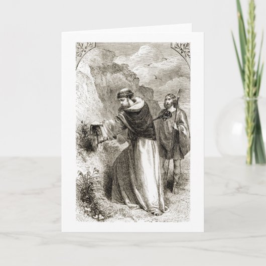 Carte Saint Patrick marquant le bouclier de Connal avec  (Devant)