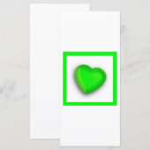 Carte Saint Patrick's Day (Devant / Derrière)