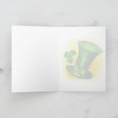 Carte Saint Patrick's Day (Intérieur)