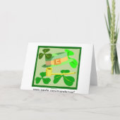 Carte Saint Patrick's Day (Dos)