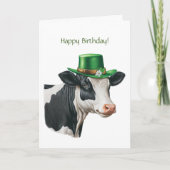 Carte Saint Patrick's Day 17 mars Anniversaire (Devant)