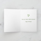 Carte Saint Patrick's Day 17 mars Anniversaire (Intérieur)