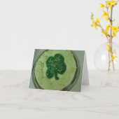 Carte Saint Patrick's Day Anniversaire (Fleur jaune)