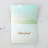 Carte Saint Patrick's Day Blessings, Prière irlandaise (Intérieur)