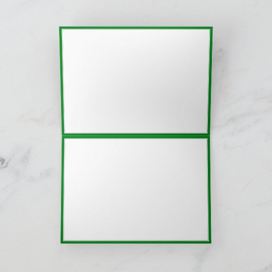 Carte Saint Patrick's Day - Fille avec l'oreille Shamroc (Intérieur)