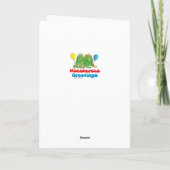 Carte Saint Patrick's day Monster (Dos)
