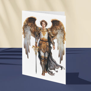 Carte Saint Patron Archange Gabriel Communications