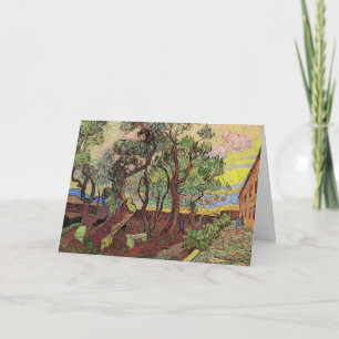 Carte Saint Paul Hospital et Garden par Vincent van Gogh