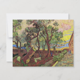 Carte Saint Paul Hospital et Garden par Vincent van Gogh