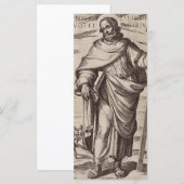 Carte Saint Philippe l'un des douze apôtres (Devant / Derrière)