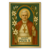 Carte Saint Pius X Mariage catholique (Dos)