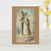 Carte Saint Rose de Lima (Fleur jaune)