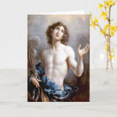 Carte Saint Sebastian Fine Art Greetings Card (Fleur jaune)