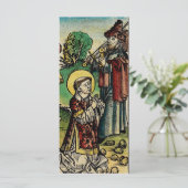 Carte Saint Stephen Protomartyr Premier martyr (Debout devant)